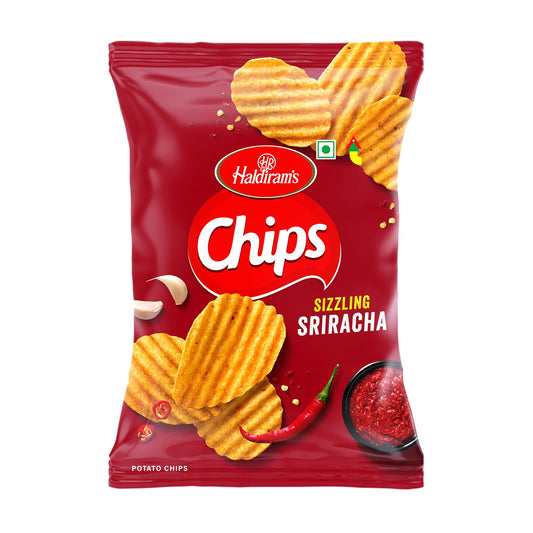 Haldiram Chips Sizzling Sriracha 89 G