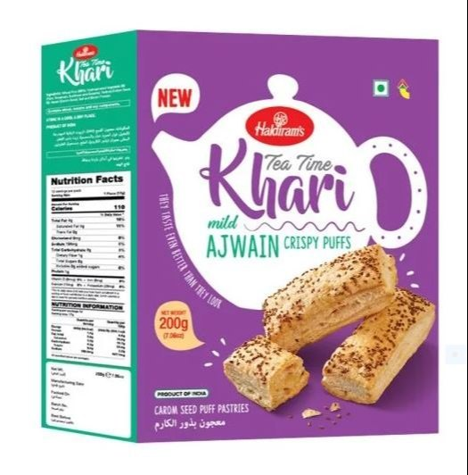 Haldiram Khari Ajwain Puff 200 G