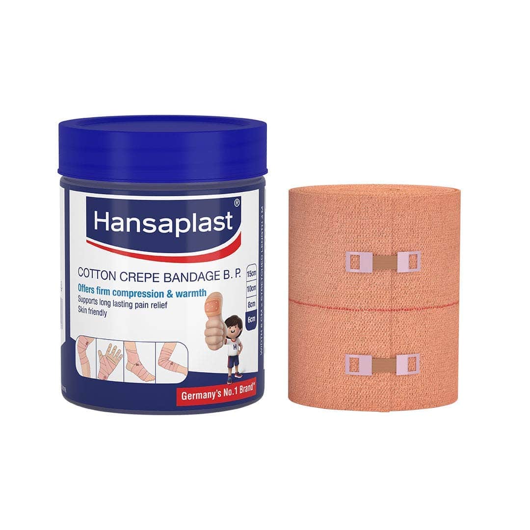 Hansaplast Cotton Crepe Bandage B.P 6Cm X 4M