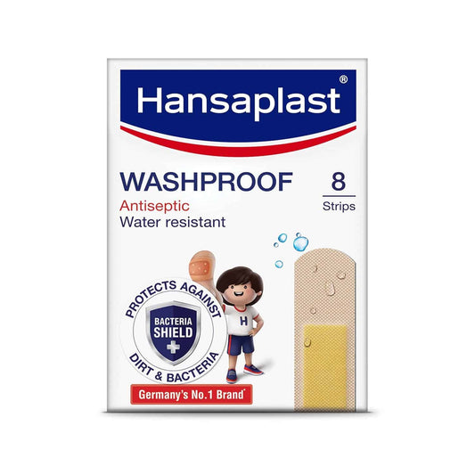 Hansaplast Washproof (8 Strips) Pack of 5 