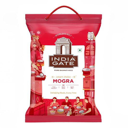 India Gate Basmati Rice Mogra (5Kg)