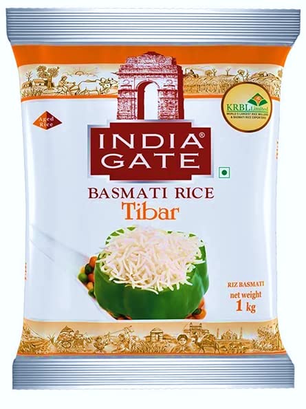 India Gate Basmati Rice Tibar,1Kg