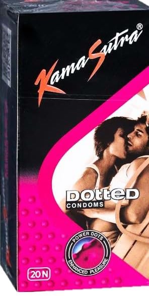 KamaSutra Dotted Condoms 20 Pcs