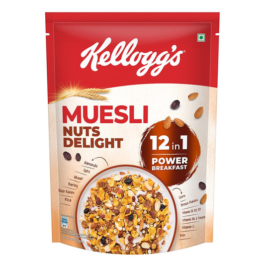 Kellogg'S Muesli Nuts Delight 500 Gm