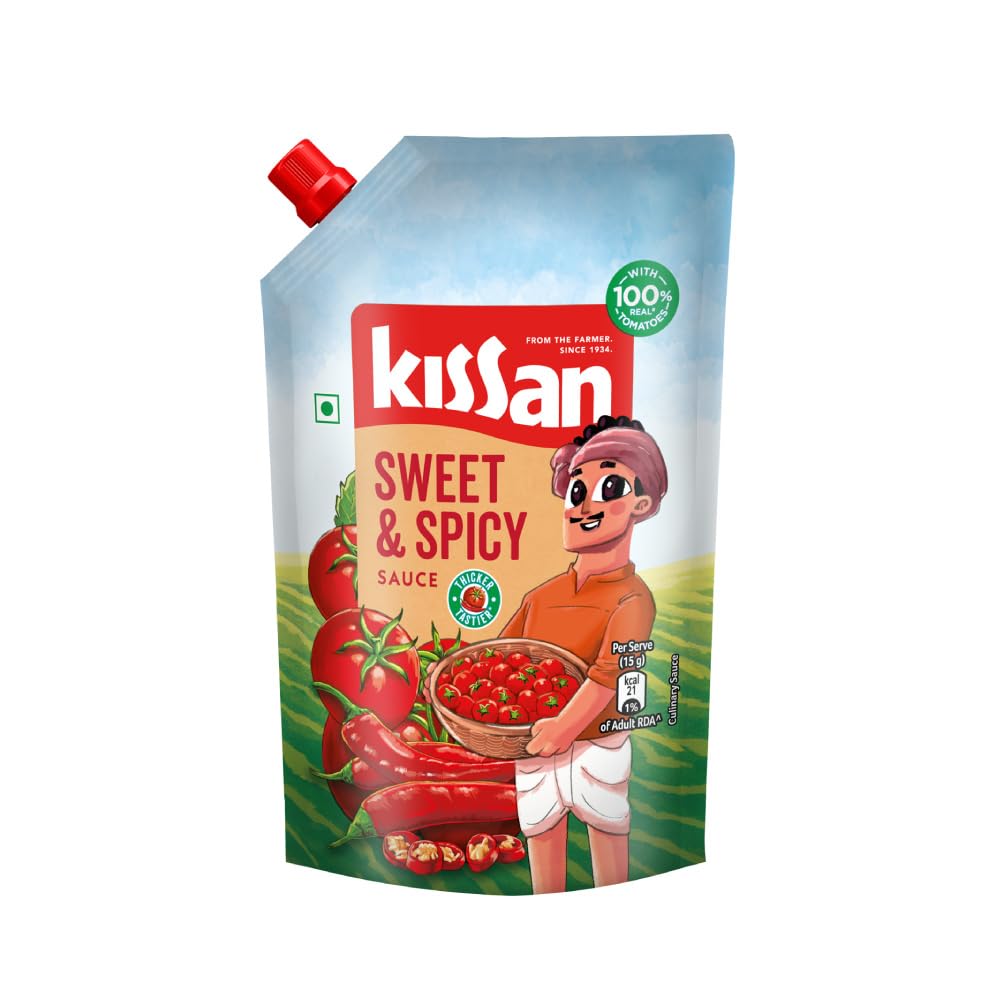 Kissan Sweet & Spicy Sauce, 415 Gm