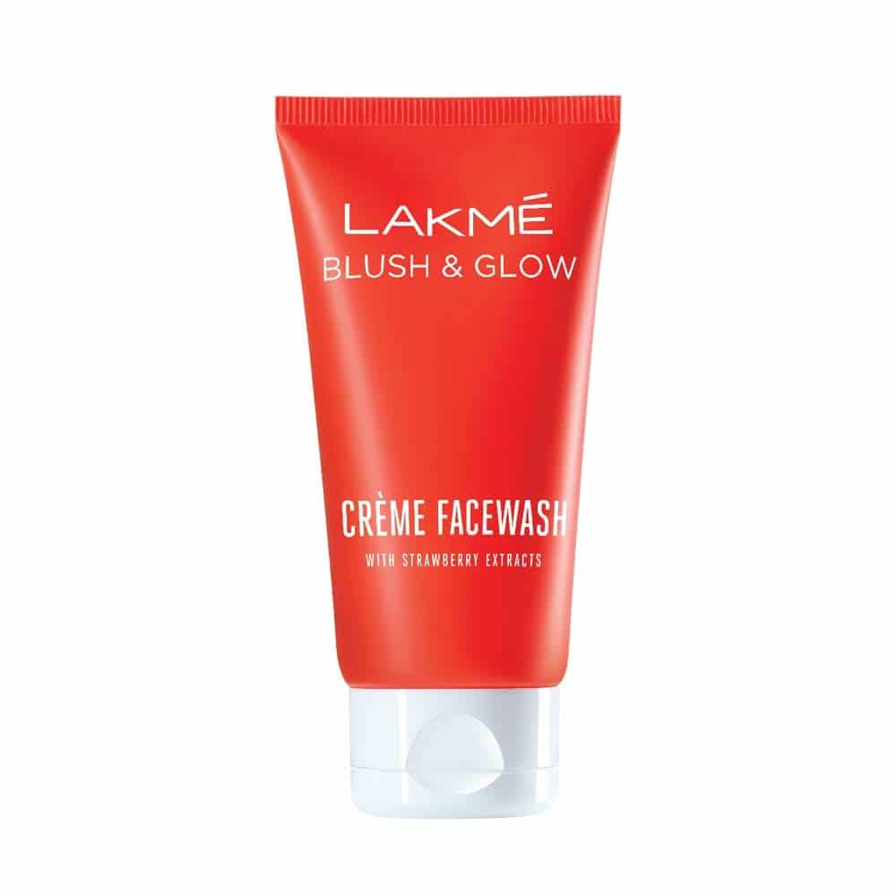 Lakmé Strawberry Creme Face Wash, 100g 