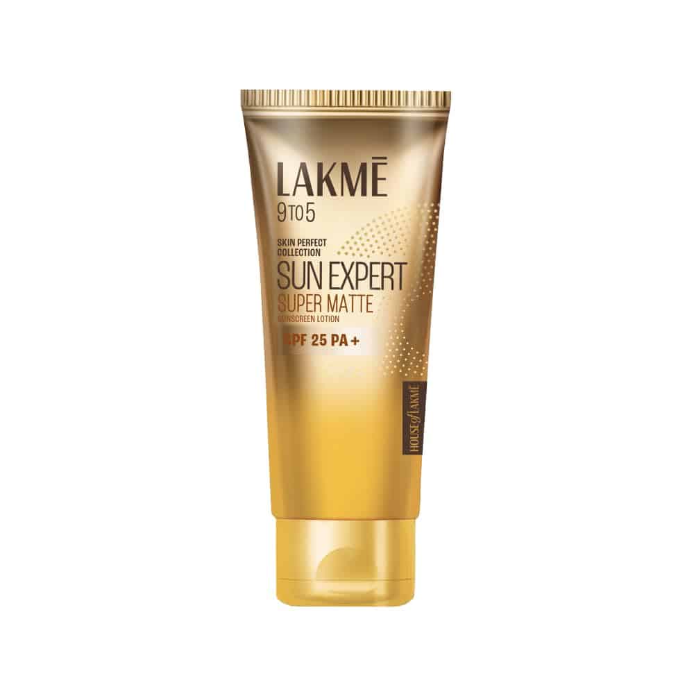 Lakme Sun Expert Spf 25 Pa++ Super Matte Lotion Sunscreen, Lightweight, Non Sticky,100Ml