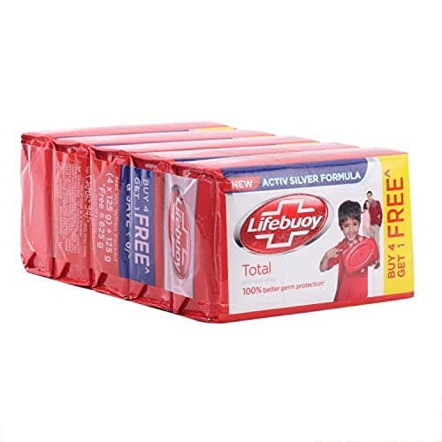 Lifebuoy Soap - Total, 4x125g Pack 