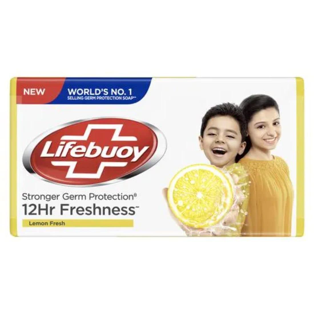 Lifebuoy Lemon Fresh Soap Bar, 4x100g