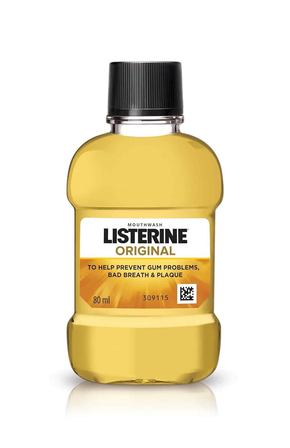 Listerine Original Mouthwash 80ml