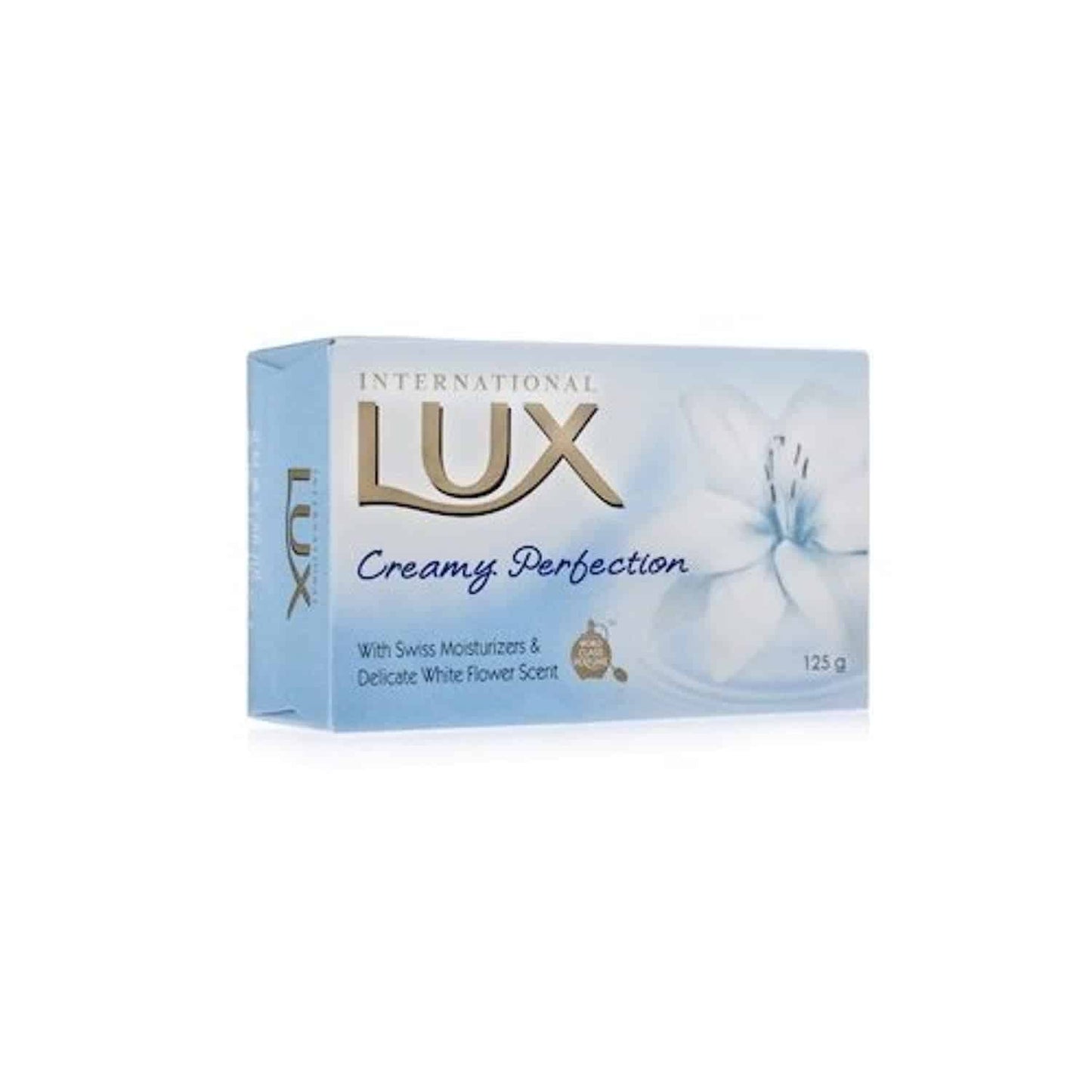 Lux International Creamy White Soap, 125g (Pack of 3) 