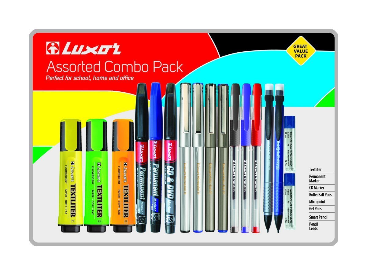 Luxor Assorted Combo Pack  (1855N)