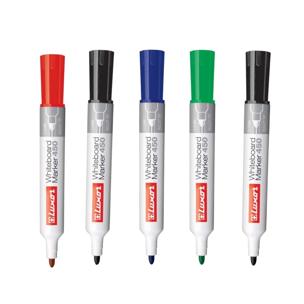 Luxor Whiteboard Marker 450C Pack Of 5