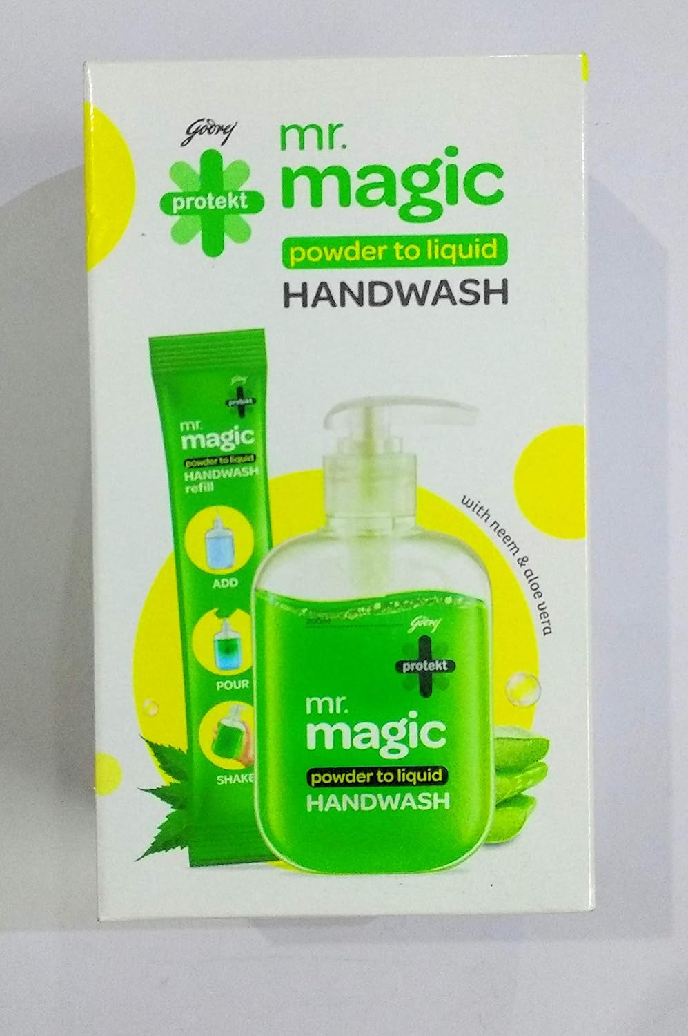 Mr. Magic Handwash Bottle + Refill