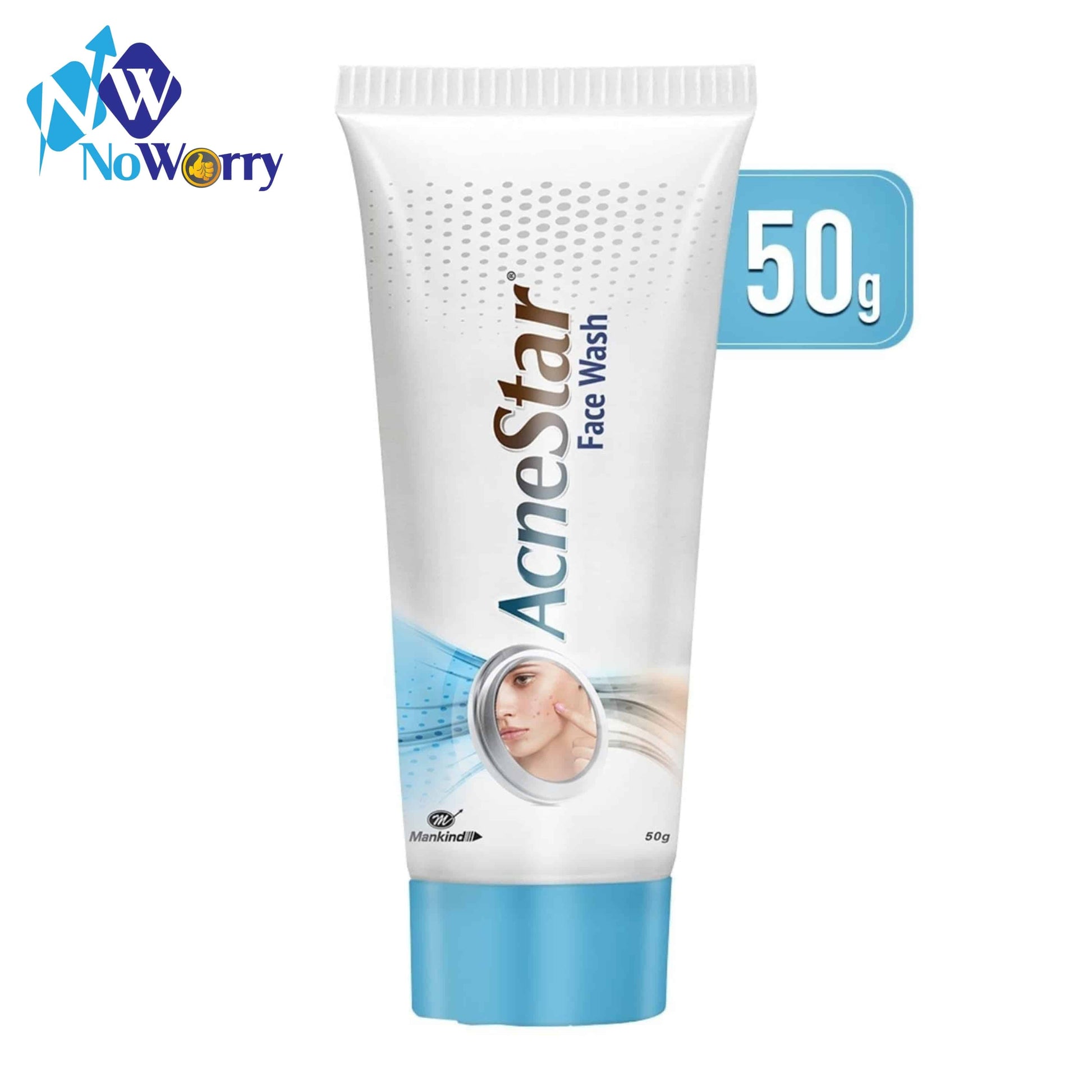 Mankind Acnestar Face Wash 50 Gram. 