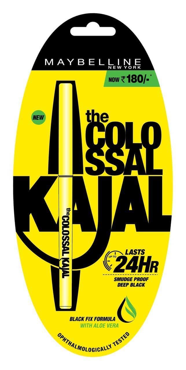 Maybelline New York The Colossal Kajal, Black, 0.35g 