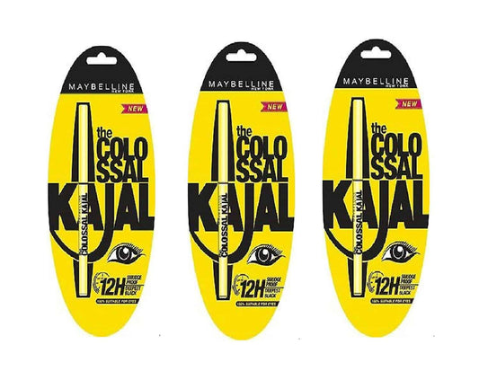 Maybelline The Colossal Kajal (Pack Of 3)