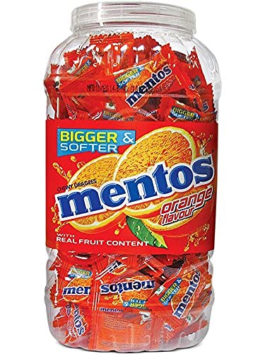 Mentos Orange Jar, 561 Gm