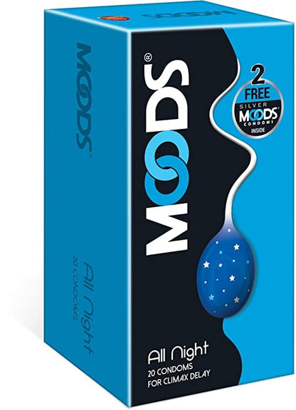 Moods Allnight Condoms - 20'S 