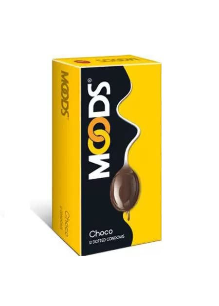 Moods Choco Dotted Condoms 12'S 