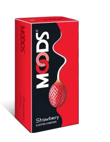 Moods Strawberry Condoms 12's 