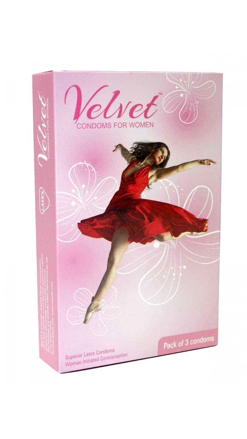 Moods Velvet Female Condom - 1 Pack 