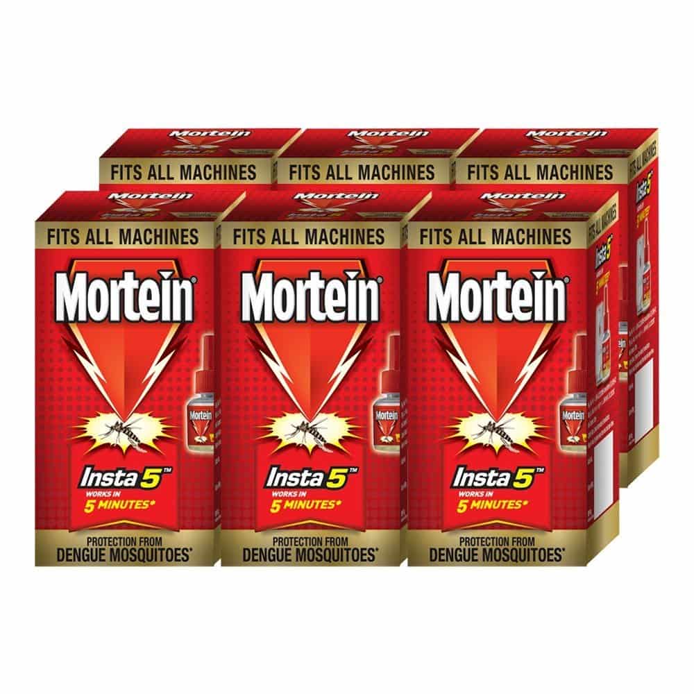 Mortein Insta5 Refill - 35 ml (Pack of 6) 