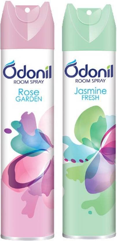 Odonil Sandal Spray (2 x 220 ml)  ROSE GARDEN AND JASMINE FRESH