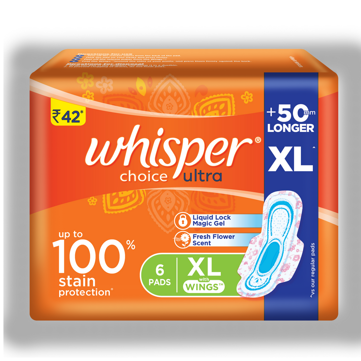 Whisper Choice Ultra Pack of 6