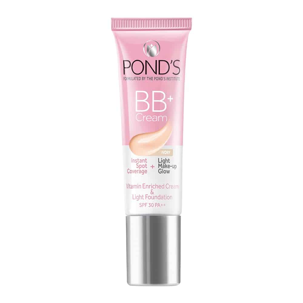 POND'S Lightening BB+ Cream, Instant Spot Coverage + Natural Glow, 01 Original, 9 g 