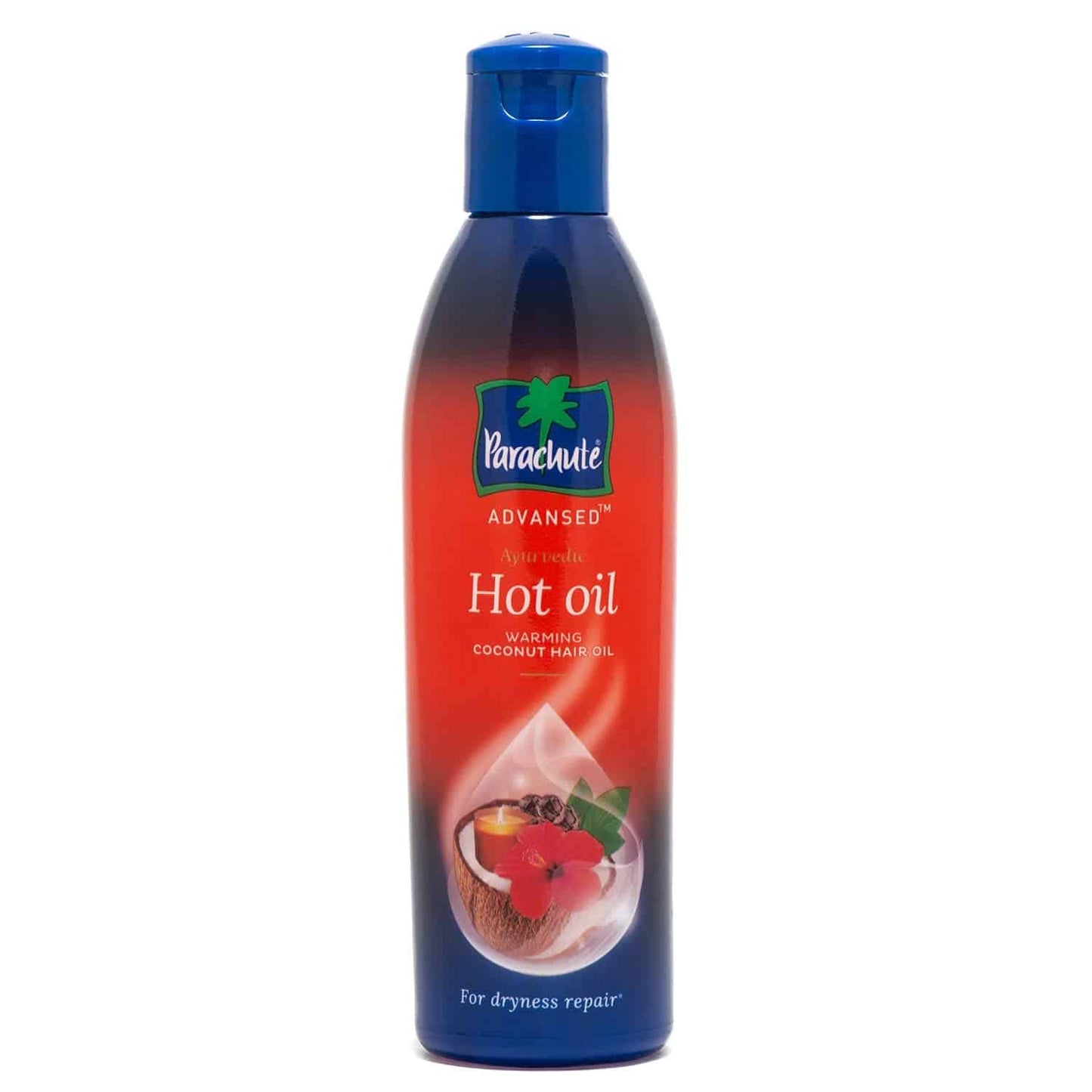 Parachute Advansed Ayurvedic Hot Oil,Warming Coconut Hair Oil,Frizz Free Hair, 90 ml 