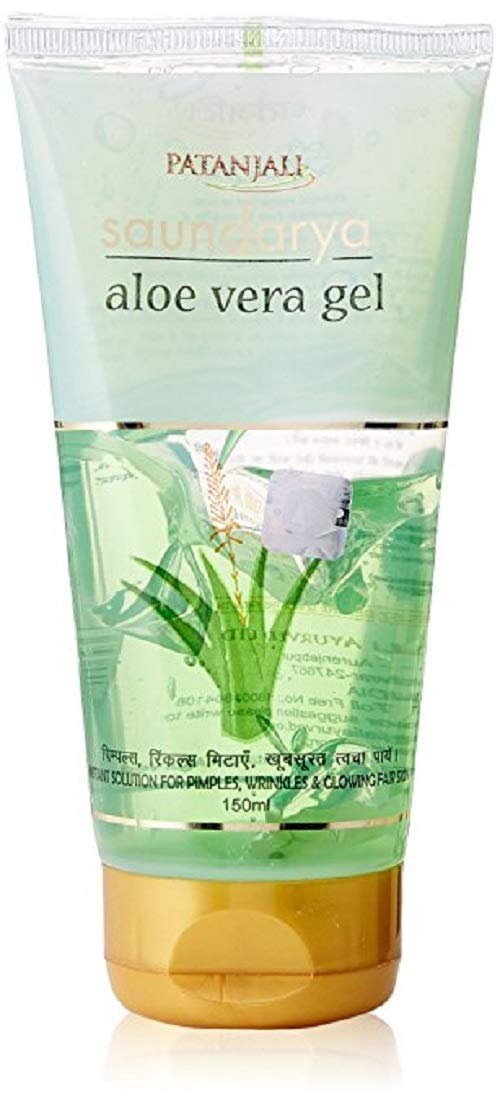 Patanjali Saundarya Aloe Vera Green Gel, 150Ml (Pack Of 2)