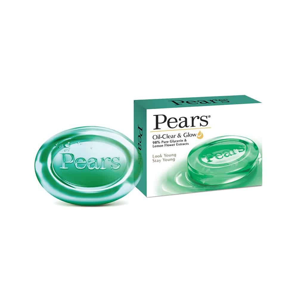 Pears Oil Clear & Glow Soap Bar 75Gm