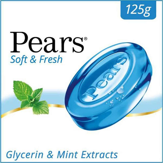 Pears Soft & Fresh Soap Bar, 125gm 