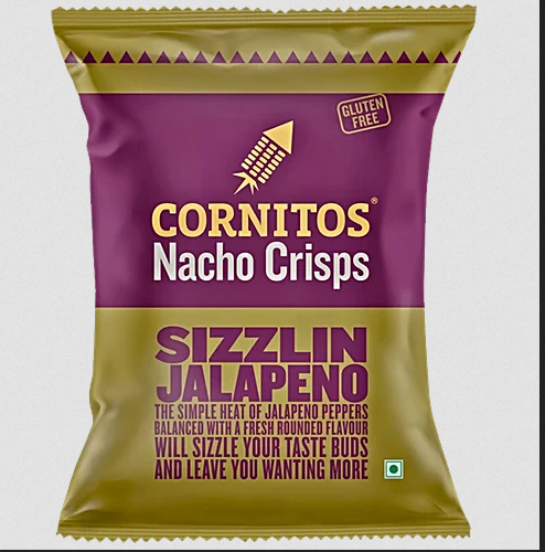 Cornitos Sizzlin Jalapeno Nacho Chips, 55 G Pouch