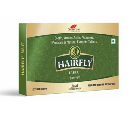 Hairfly Tablet Healthy Hair Supplement Tablet For Men And Women Pack of 4