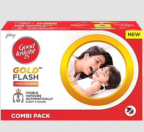 Good Knight Gold Flash Combi Pack - Liquid Vapouriser, 45 ml