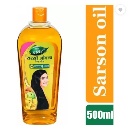 Dabur Sarson Amla Oil 500Ml