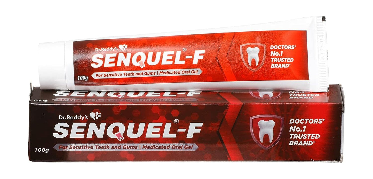 Senquel F Tooth Paste for strong teeth,100gm