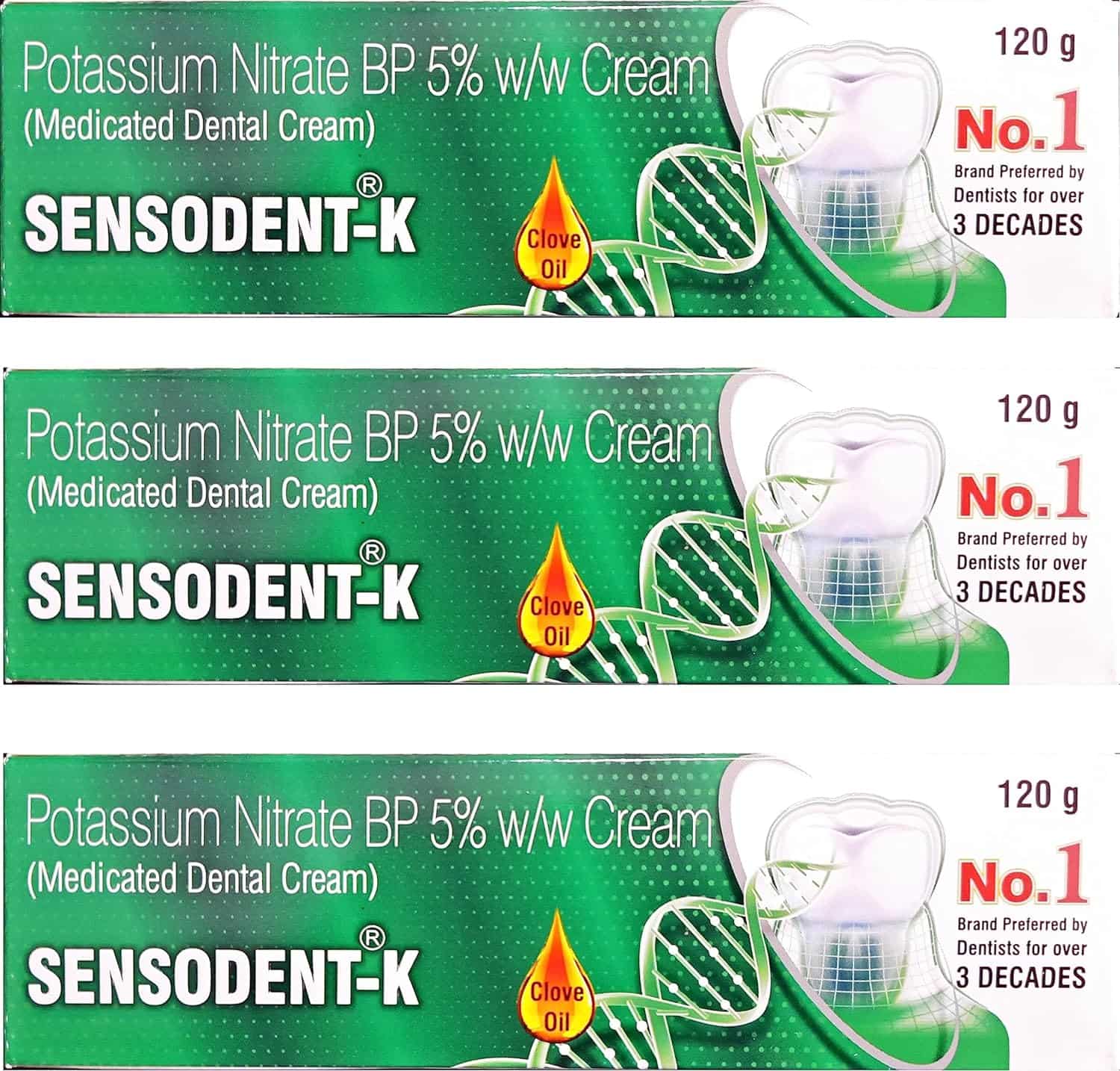 Sensodent K Shark Dental Toothpaste -100 Gms ( Set Of 3) 