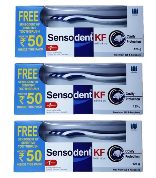 Shark Sensodent Kf Dental Toothpaste - 100 Gms (Set Of 3)