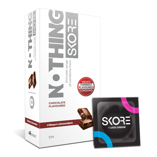 Skore Thinnest Condoms Chocolate Flavored 10 pcs