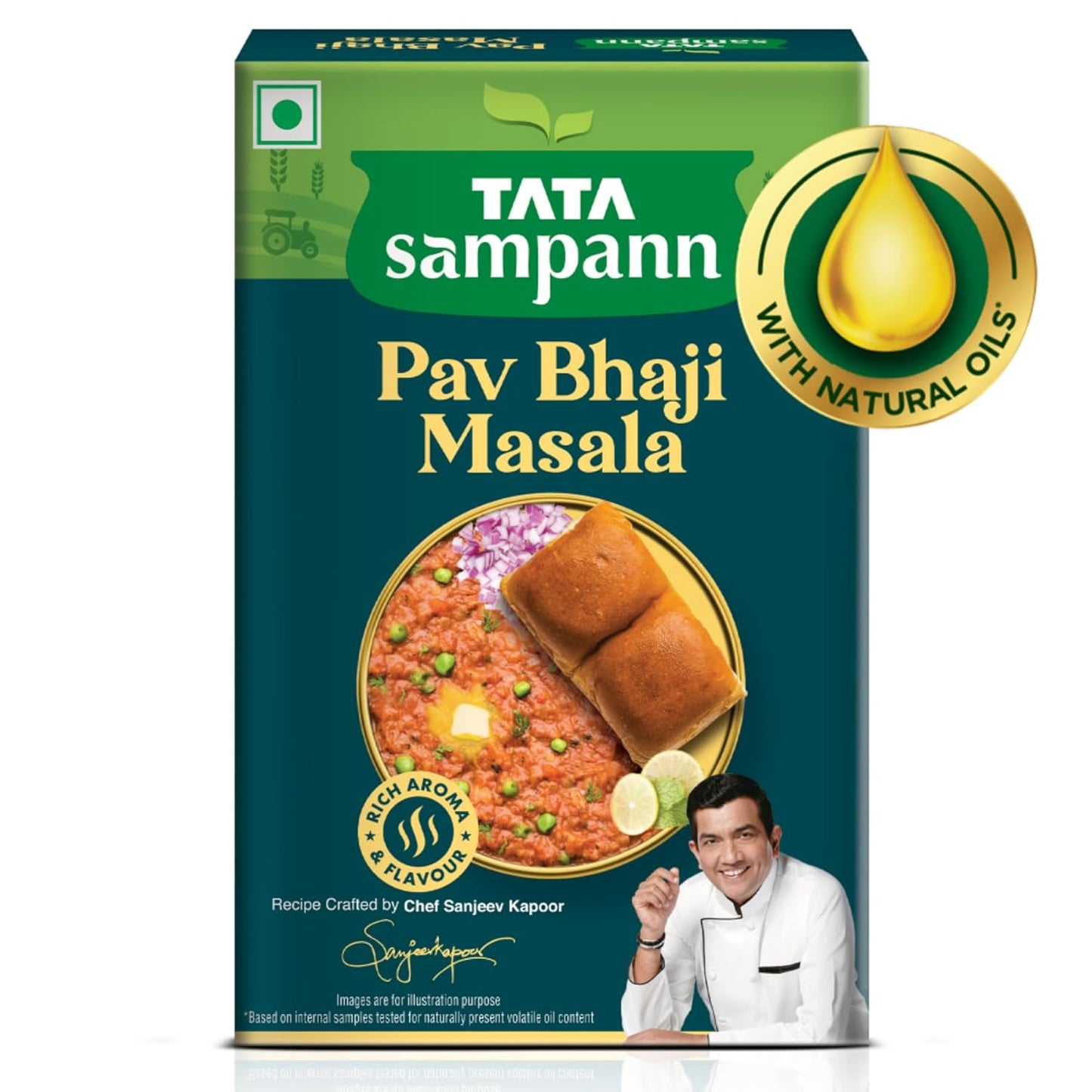 Tata Sampann Pav Bhaji Masala 100 Gm