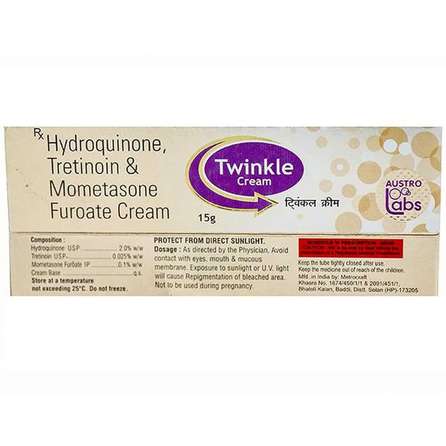 Twinkle Cram - Tube of 15 gm 