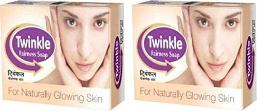 Twinkle Soap,Organic And Anti-Septic For Naturally Glowing Skin For Men And Women  Pack Of 2