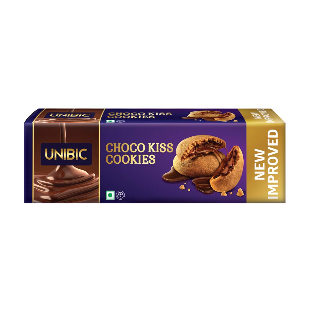 Unibic Cookies - Choco Kiss, 75G Pack