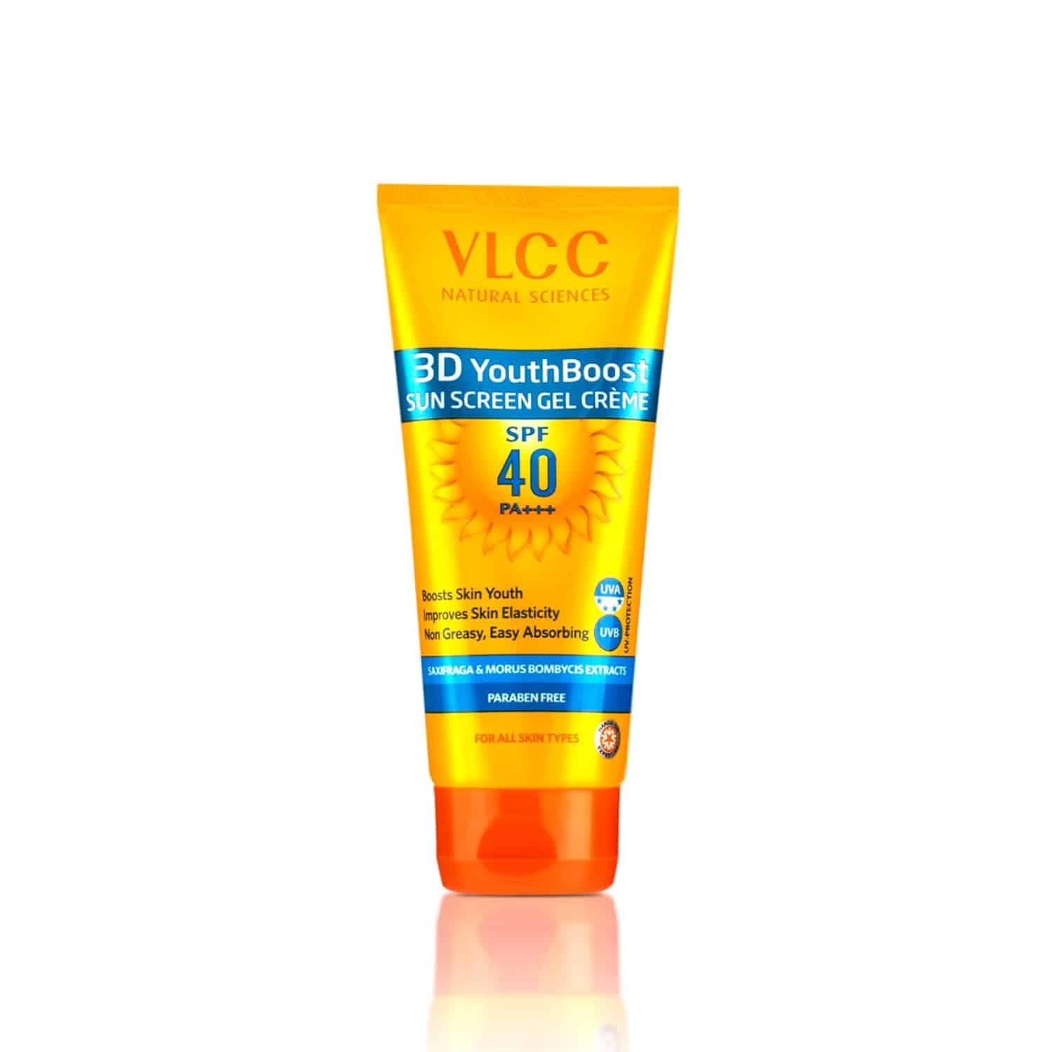 VLCC 3D Youth Boost SPF 40 +++ Sunscreen Gel Crème - 25g 