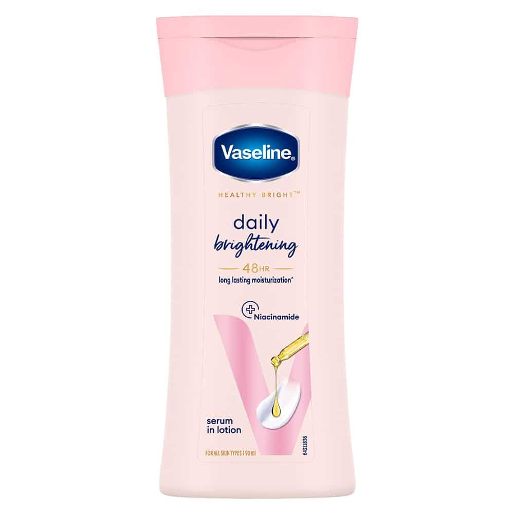 Vaseline Healthy Bright Daily Brightening Body Lotion, For Healthy & Glowing Skin, 100 ml 