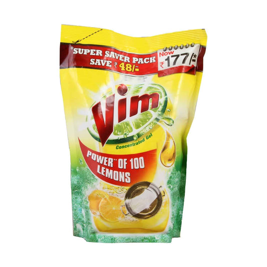 Vim Dishwash Gel - 1L, Pouch