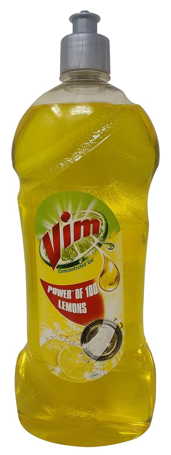 Vim Dishwash Gel - Lemon, 750ml Bottle